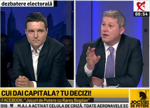 Nicusor Dan si Catalin Predoiu, Foto: Captura Realitatea TV