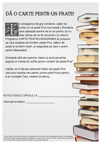 Doneaza o carte, Foto: Hotnews
