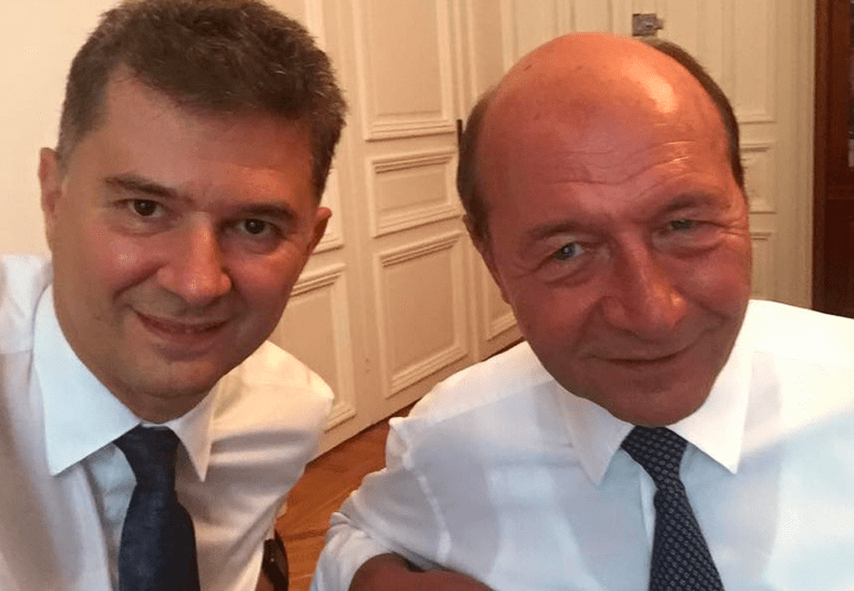 Valeriu Steriu si Traian Basescu, Foto: Facebook - Valeriu Steriu