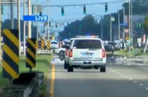 Locul atacului, Foto: Captura Youtube.com