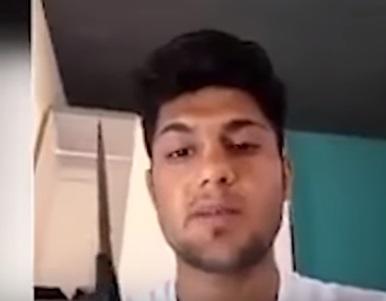 Atacatorul din trenul german, Foto: Captura Youtube.com