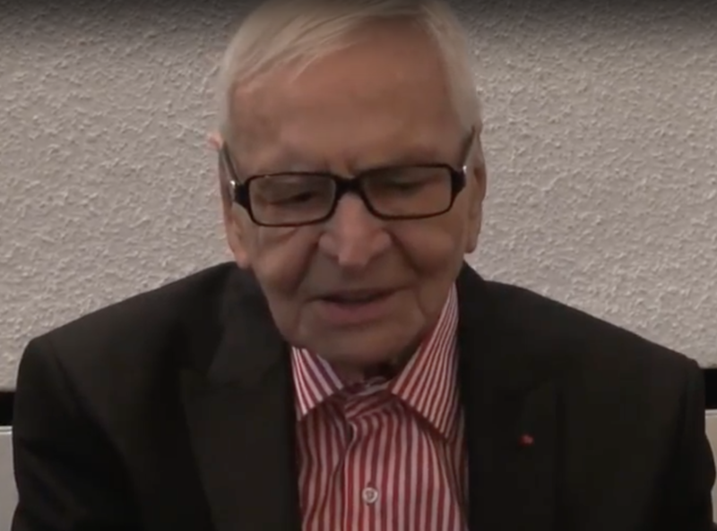 Radu Beligan, intr-un mesaj de sprijin pentru Victor Ponta, Foto: Captura YouTube