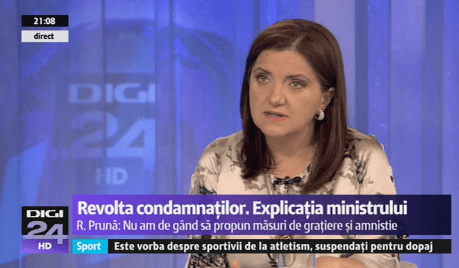 Raluca Pruna, Foto: Captura Digi 24