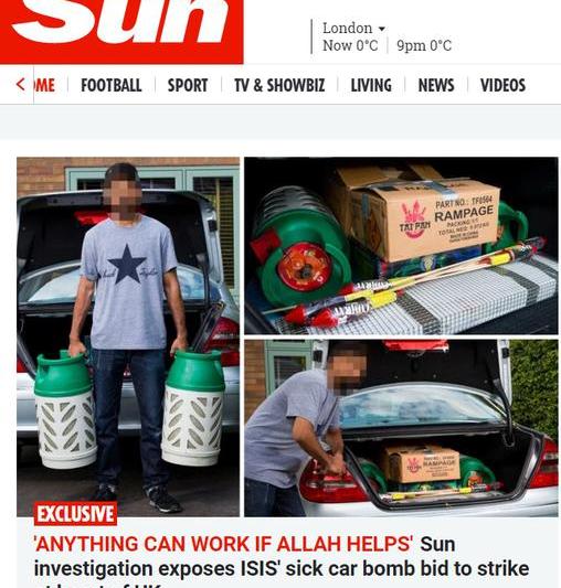 Investigatie The Sun, Foto: Captura The Sun