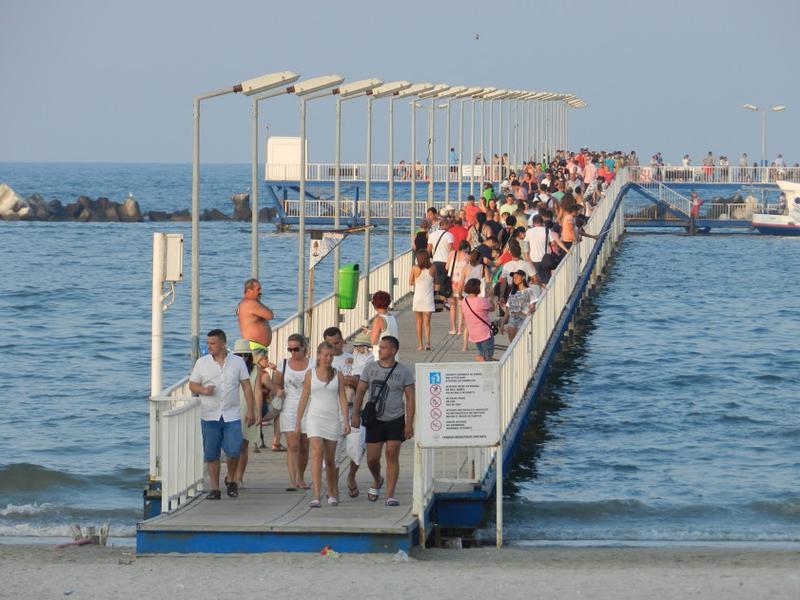 Pasarela Mamaia, Foto: info sud est