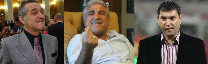 George Becali, Ioan Becali, Cristi Borcea, Foto: Colaj foto