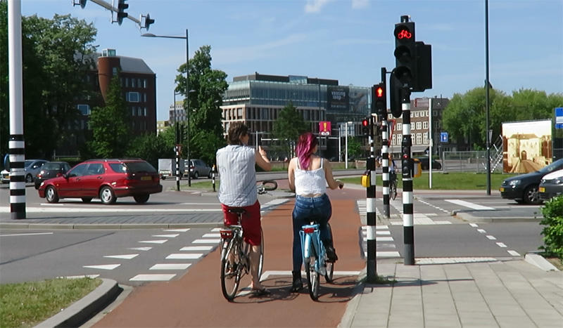 Trafic in 's-Hertogenbosch, Foto: YouTube