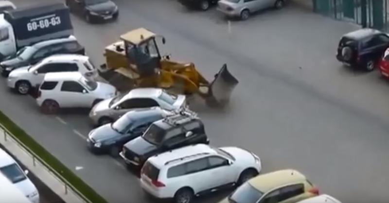 Dorel si buldozerul, Foto: Captura YouTube