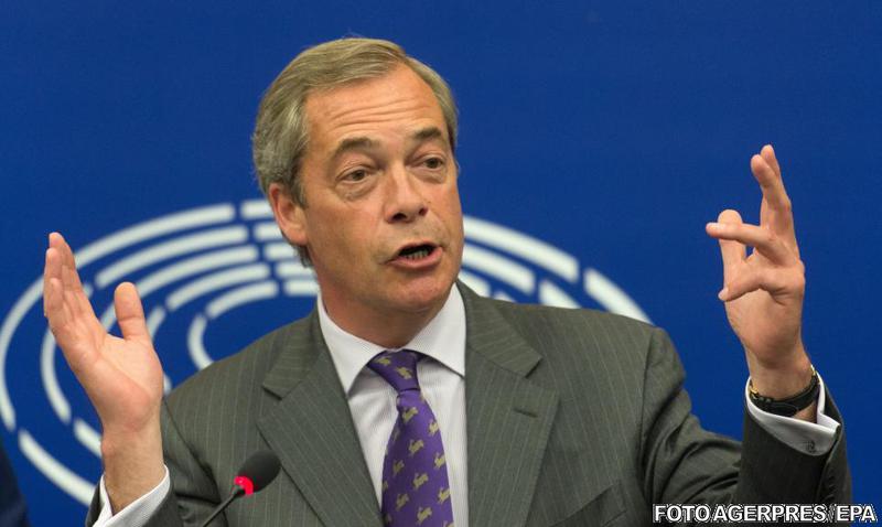 Nigel Farage, Foto: Agerpres/EPA