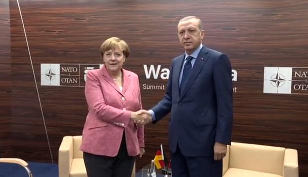 Merkel si Erdogan (foto arhiva), Foto: Captura YouTube