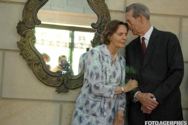 Regele Mihai I si Regina Ana (2007), Foto: Agerpres