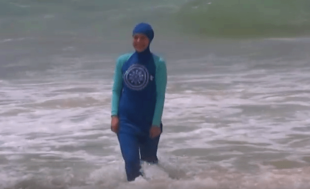 Costumul de baie de tip burkini, Foto: Captura YouTube