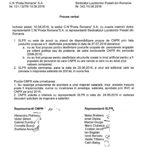 Concedieri respinse la Posta Romana, Foto: Hotnews