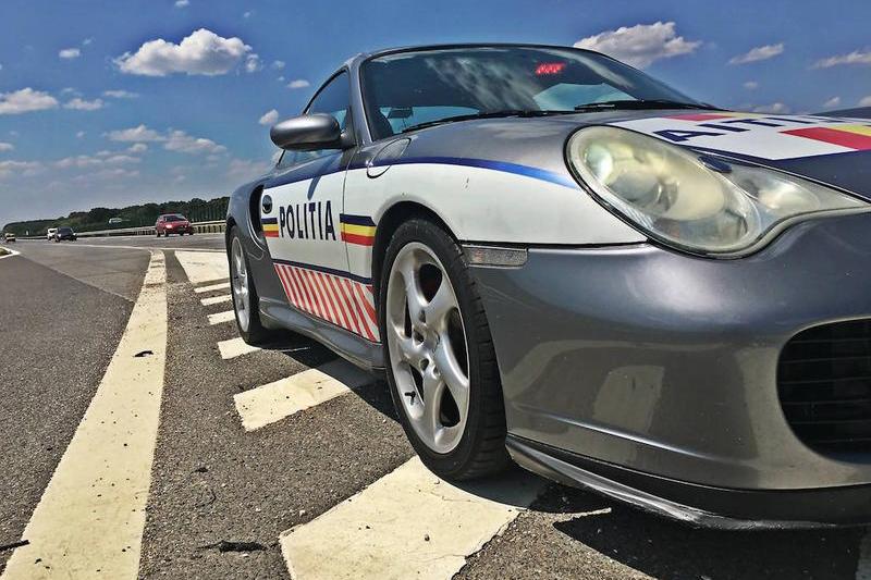 Porsche 911 Turbo Politie, Foto: Politia Romana