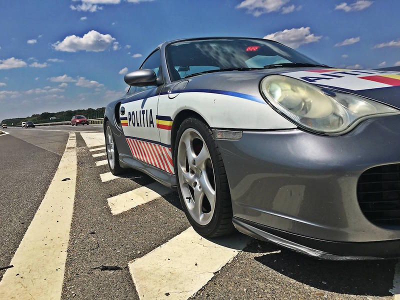 Porsche 911 Turbo Politie, Foto: Politia Romana