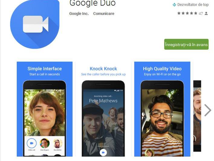 Google Duo, Foto: Google Play