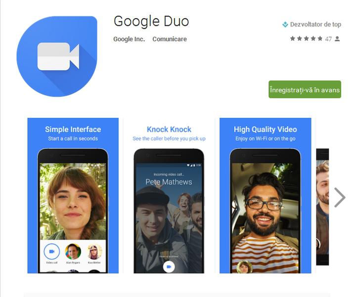 Google Duo, Foto: Google Play