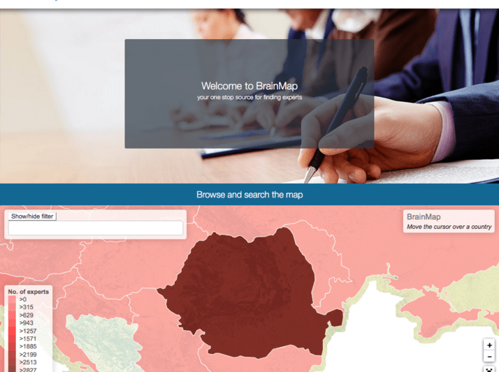 Platforma Brainmap.ro, Foto: brainmap.ro