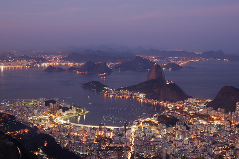 Rio de Janeiro, noaptea, Foto: Wikipedia