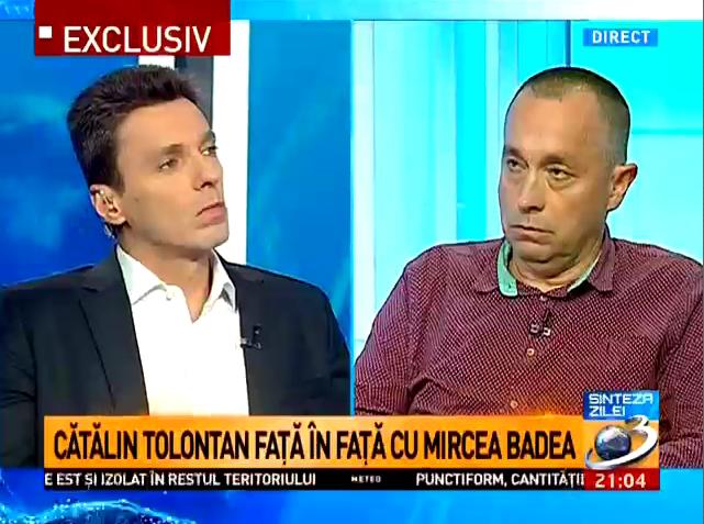 Mircea Badea si Catalin Tolontan, Foto: Captura Antena 3