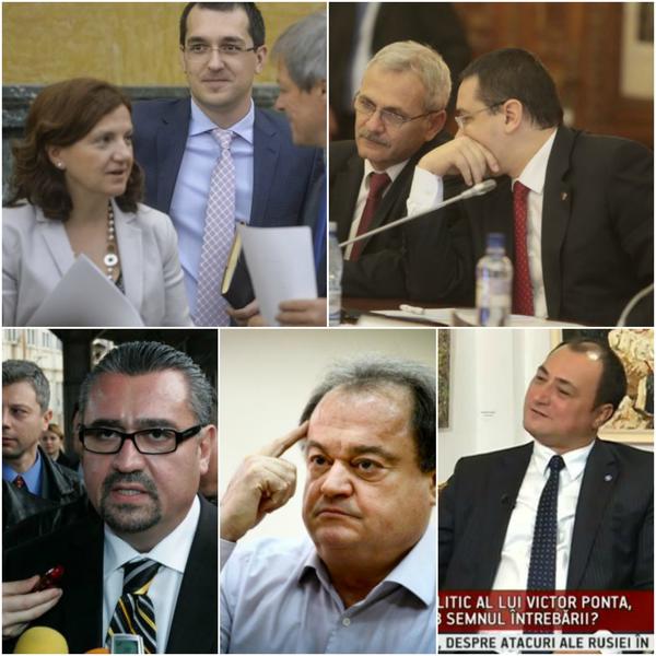 Politic show, Foto: Colaj foto