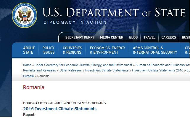 Raportul Departamentului de Stat al SUA este critic la adresa parlamentarilor, Foto: Hotnews