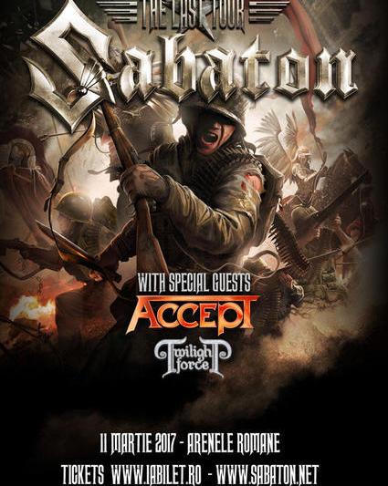 Sabaton, Accept si Twilight Force in Romania, Foto: Hotnews