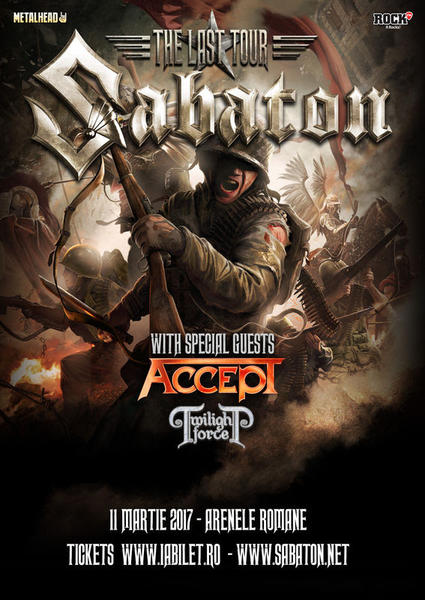 Sabaton, Accept si Twilight Force in Romania, Foto: Hotnews