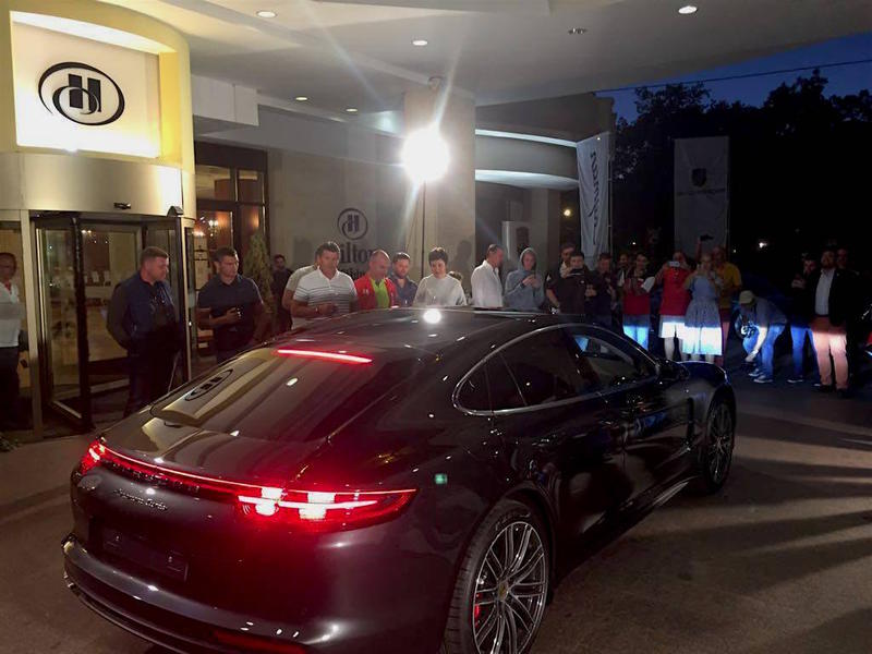 Porsche Panamera Turbo la Hilton Sibiu, Foto: Porsche