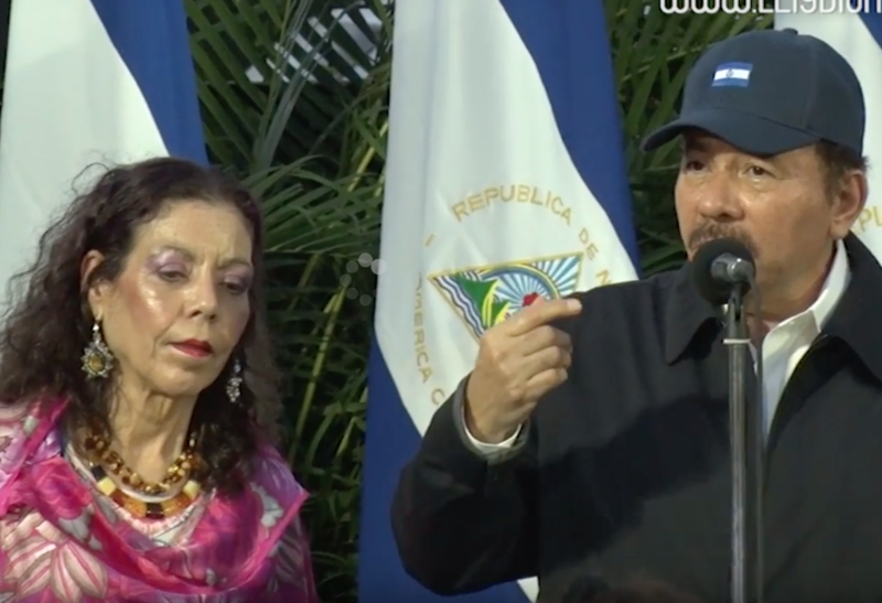 Daniel Ortega candideaza impreuna cu sotia la prezidentiale, Foto: Captura YouTube