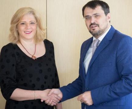 Corina Cretu si Cristian Ghinea, Foto: Comisia Europeana