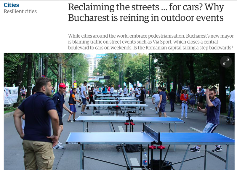 Articol The Guardian despre Firea si Via Sport, Foto: captura ecran