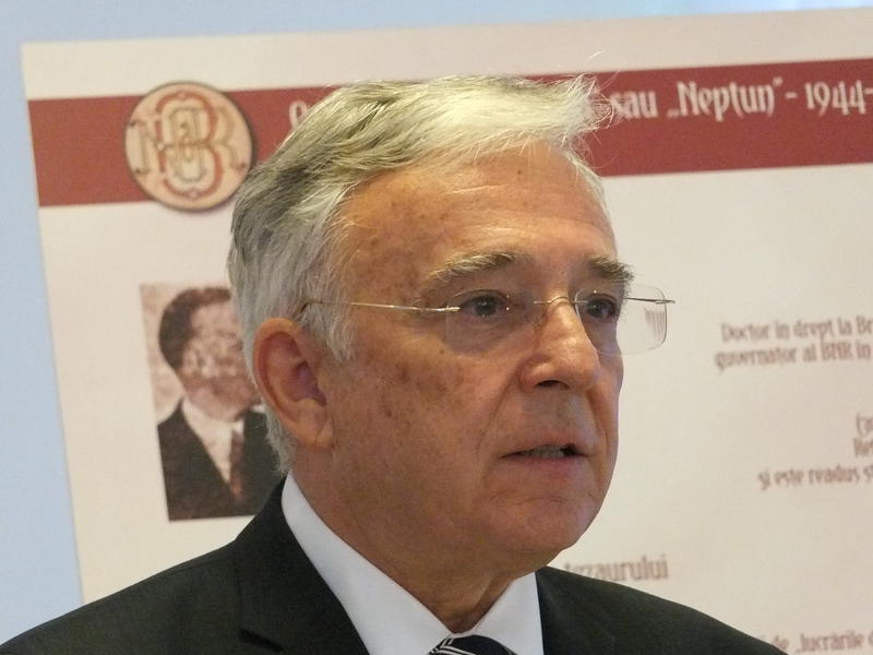 Mugur Isarescu, guvernatorul BNR, Foto: Hotnews