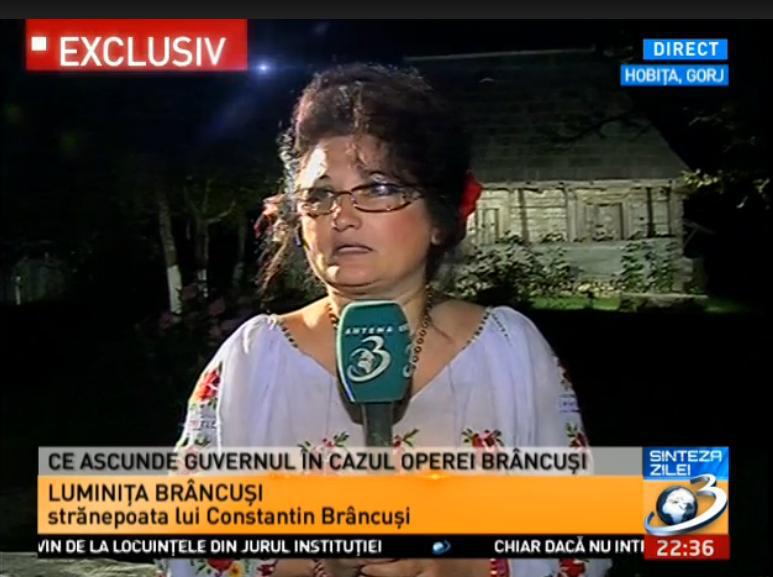 Stranepoata lui Brancusi, Foto: Captura Antena 3