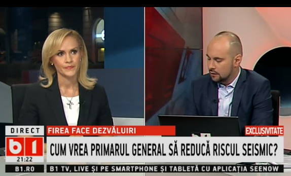 Gabriela Firea, Foto: Captura B1TV