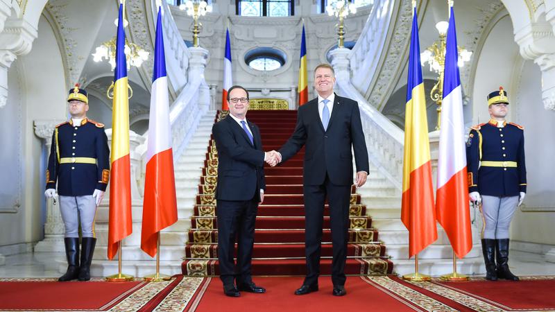 Hollande, primit la Cotroceni de Iohannis, Foto: Presidency.ro