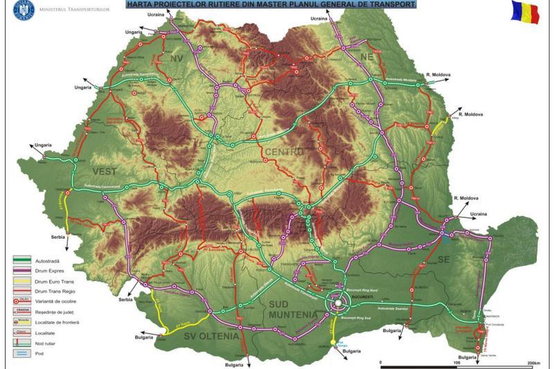 Proiectele rutiere in Master Planul de Transport, Foto: MT