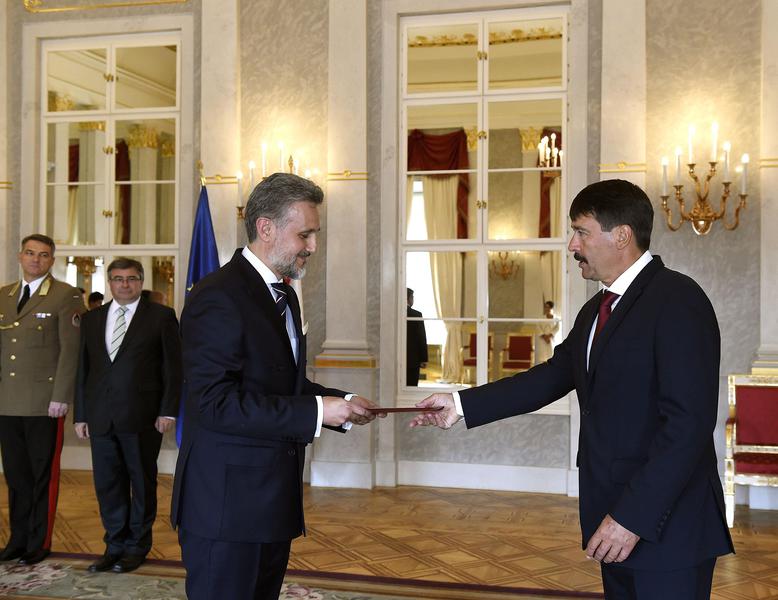Noul ambasador al Romaniei in Ungaria , Foto: Ambasada Romaniei la Budapesta