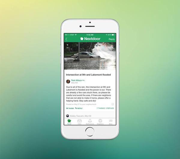 Nextdoor App, Foto: Pinterest/ Nextdoor