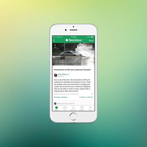 Nextdoor App, Foto: Pinterest/ Nextdoor