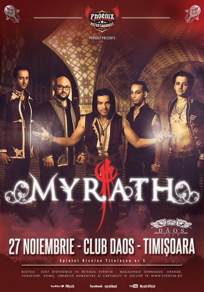 Myrath, concerte in Timisoara si Bucuresti, Foto: Phoenix Entertainment