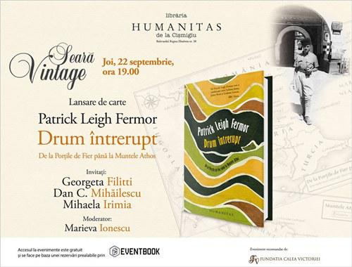 Drum intrerupt. De la Portile de Fier pana la Muntele Athos de Patrick Leigh Fermor., Foto: Humanitas