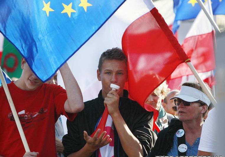 Protest antiguvernamental in Polonia, Foto: Agerpres/AP