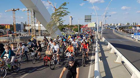 Marsul biciclistilor 24 sept 2016, Foto: Facebook/Sergiu Nicolae Brega