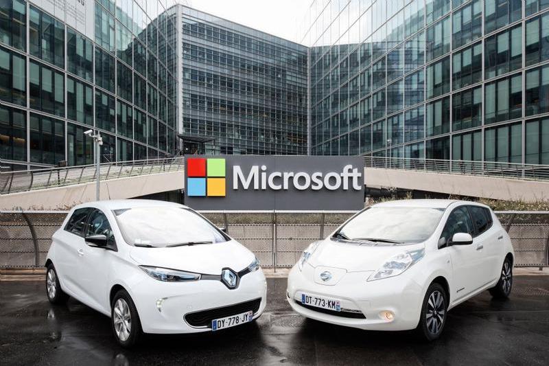 Parteneriat Renault-Nissan-Microsoft, Foto: Renault