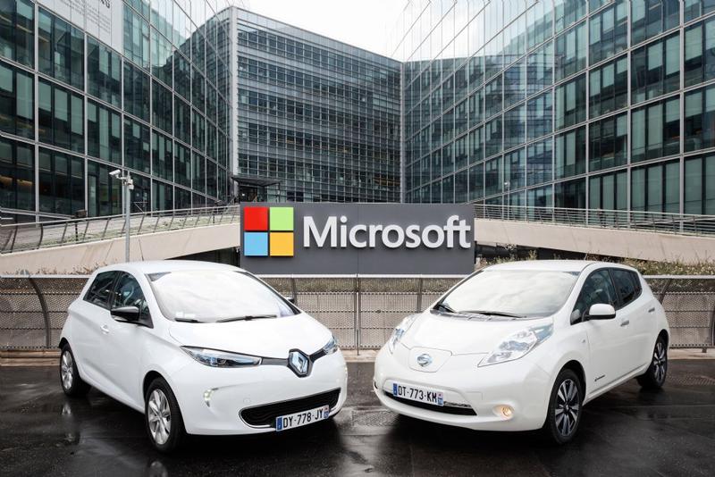 Parteneriat Renault-Nissan-Microsoft, Foto: Renault