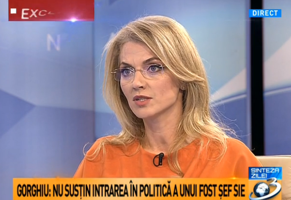 Gorghiu la Sinteza zilei, Foto: captura Antena 3