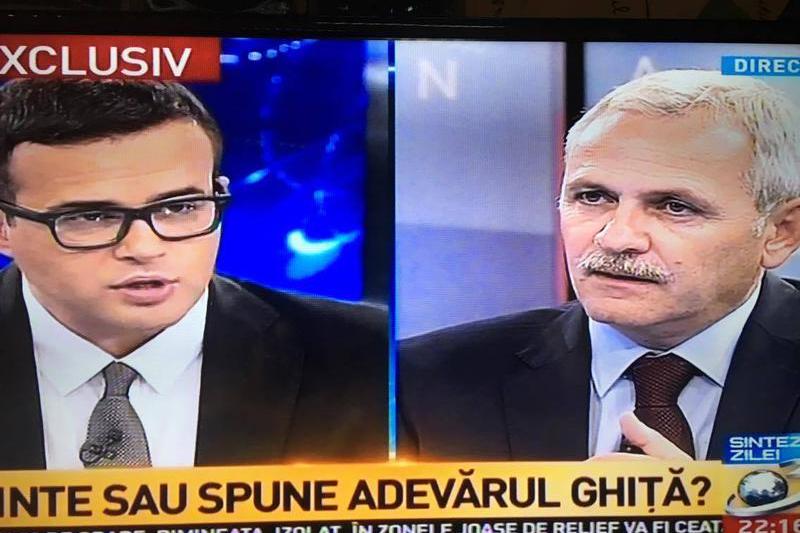 Liviu Dragnea, la Antena 3, Foto: Captura Antena 3