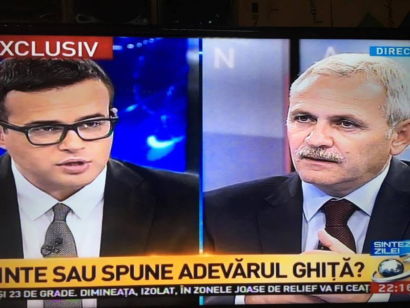 Liviu Dragnea, la Antena 3, Foto: Captura Antena 3