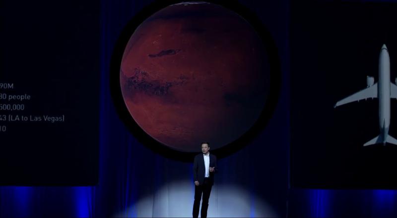 Elon Musk a prezentat planurile de colonizare a planetei Marte, Foto: Captura YouTube